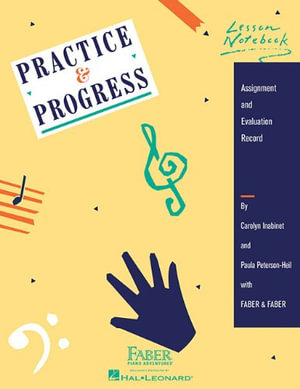 Practice & Progress Lesson Notebook : Assignment and Evaluation Record - Nancy Faber