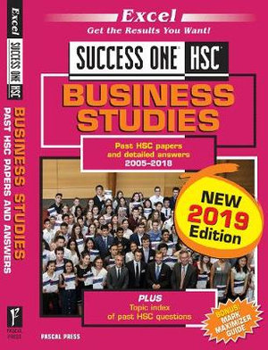 Excel Success One HSC Business Studies 2019 Edition - 2019 Edit