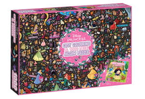 Disney Princess : Cosy Colouring and 1000 Piece Jigsaw Puzzle - Disney