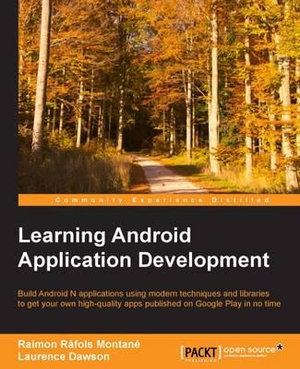Learning Android Application Development - Raimon Rà fols Montané