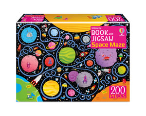 Usborne Book and Jigsaw: Space Maze : 200-Piece Jigsaw Puzzle - Sam Smith