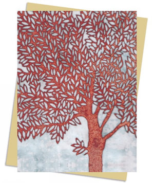 Janine Partington: Copper Foil Tree Greeting Card Pack : Pack of 6 - Flame Tree Studio