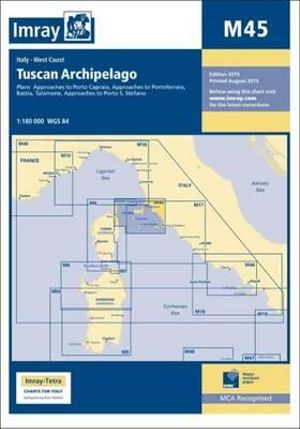 Imray Chart M45 : Tuscan Archipelago - Imray