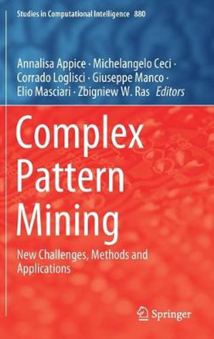 Studies in Computational Intelligence : New Challenges, Methods and Applications - Annalisa Appice