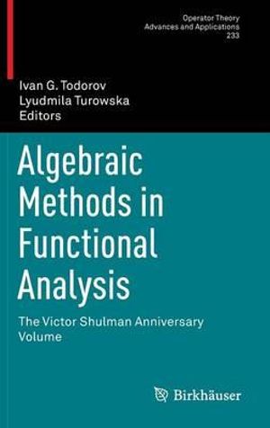 Algebraic Methods in Functional Analysis : The Victor Shulman Anniversary Volume - Ivan G. Todorov