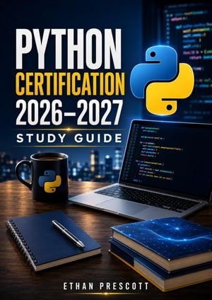 Python Certification 2026-2027 Study Guide : Complete Python Certification Exam Prep with Programming Fundamentals, Object Oriented Programming, Data Structures, Algorithms, Automation, and Practice Tests - Ethan Prescott