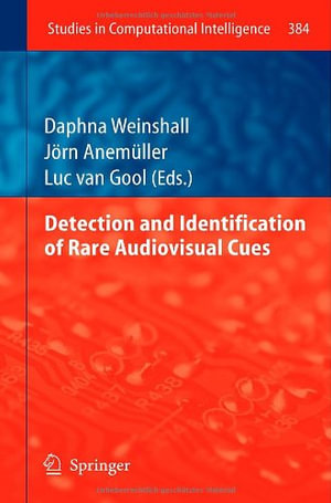 Studies in Computational Intelligence : Studies in Computational Intelligence - Daphna Weinshall