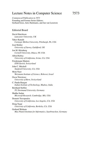 Computer Vision - ECCV 2012 : 12th European Conference on Computer Vision, Florence, Italy, October 7-13, 2012, Proceedings, Part II - Andrew Fitzgibbon