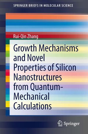 Growth Mechanisms and Novel Properties of Silicon Nanostructures from Quantum-Mechanical Calculations : SpringerBriefs in Molecular Science - Rui-Qin Zhang