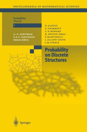 Probability on Discrete Structures - Harry Kesten