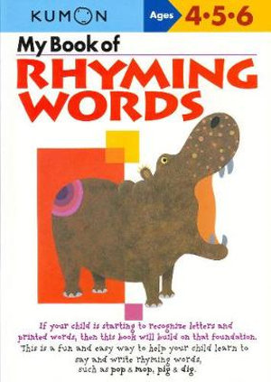 My Book of Rhyming Words - KUMON PUBLISHING