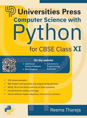Computer Science with Python for CBSE Class XI - Reema Thareja