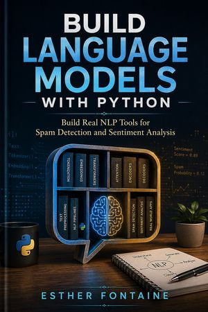 Build Language Models with Python : Build Real NLP Tools for Spam Detection and Sentiment Analysis - Esther Fontaine