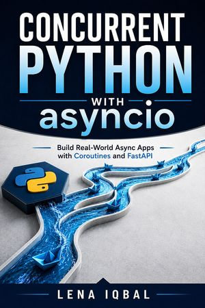 Concurrent Python with asyncio : Build Real-World Async Apps with Coroutines and FastAPI - Lena Iqbal