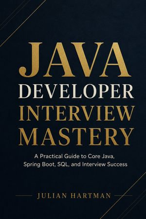 Java Developer Interview Mastery : A Complete Hands-On Guide to Core Java, Coding Questions, Spring Boot, System Design, and Technical Interview Success - Julian Hartman